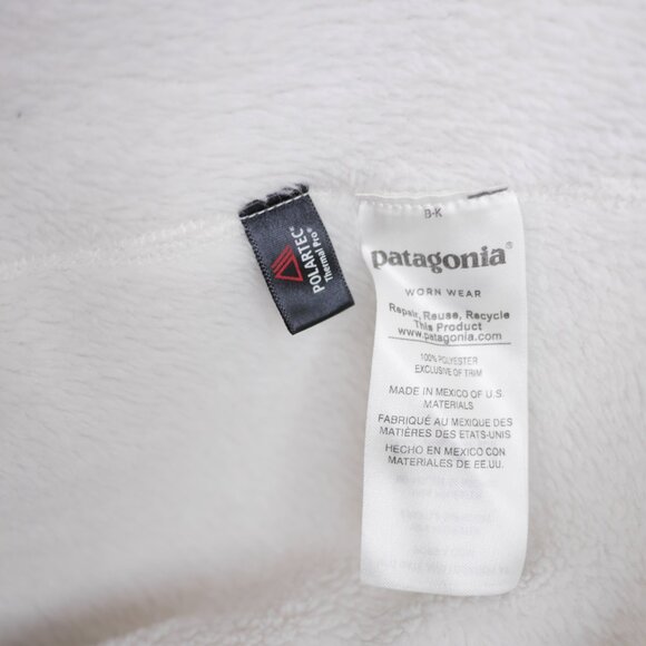 PATAGONIA Women's XL - Off White cream fleece pullover jacket Snap-T medium pile - Picture 11 of 11